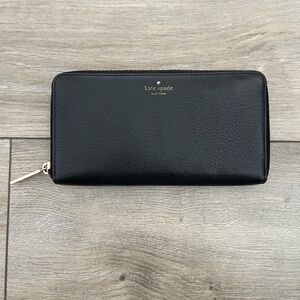 Kate spade black wallet